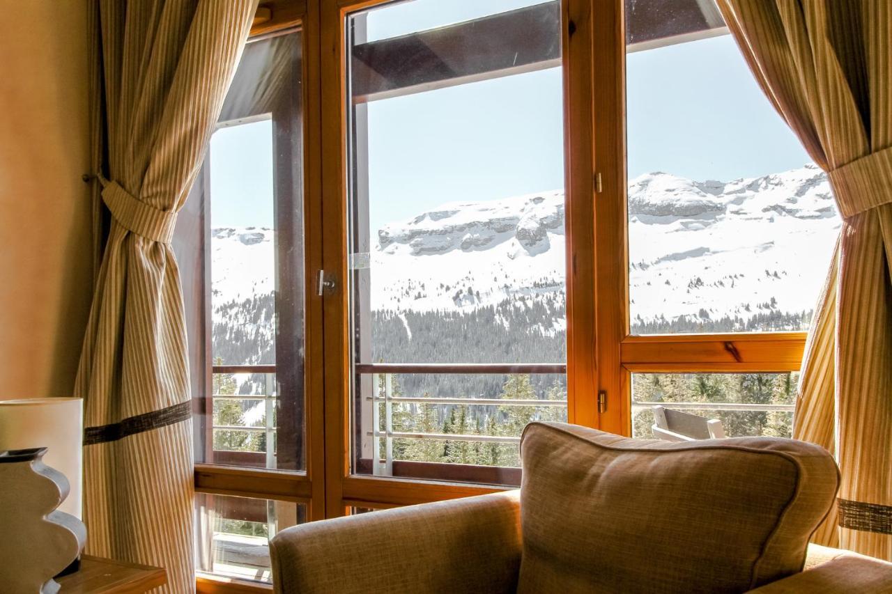 Private Penthouse 2-Bed Apartment, Ski In And Out In 5* Flaine Residence Exterior foto