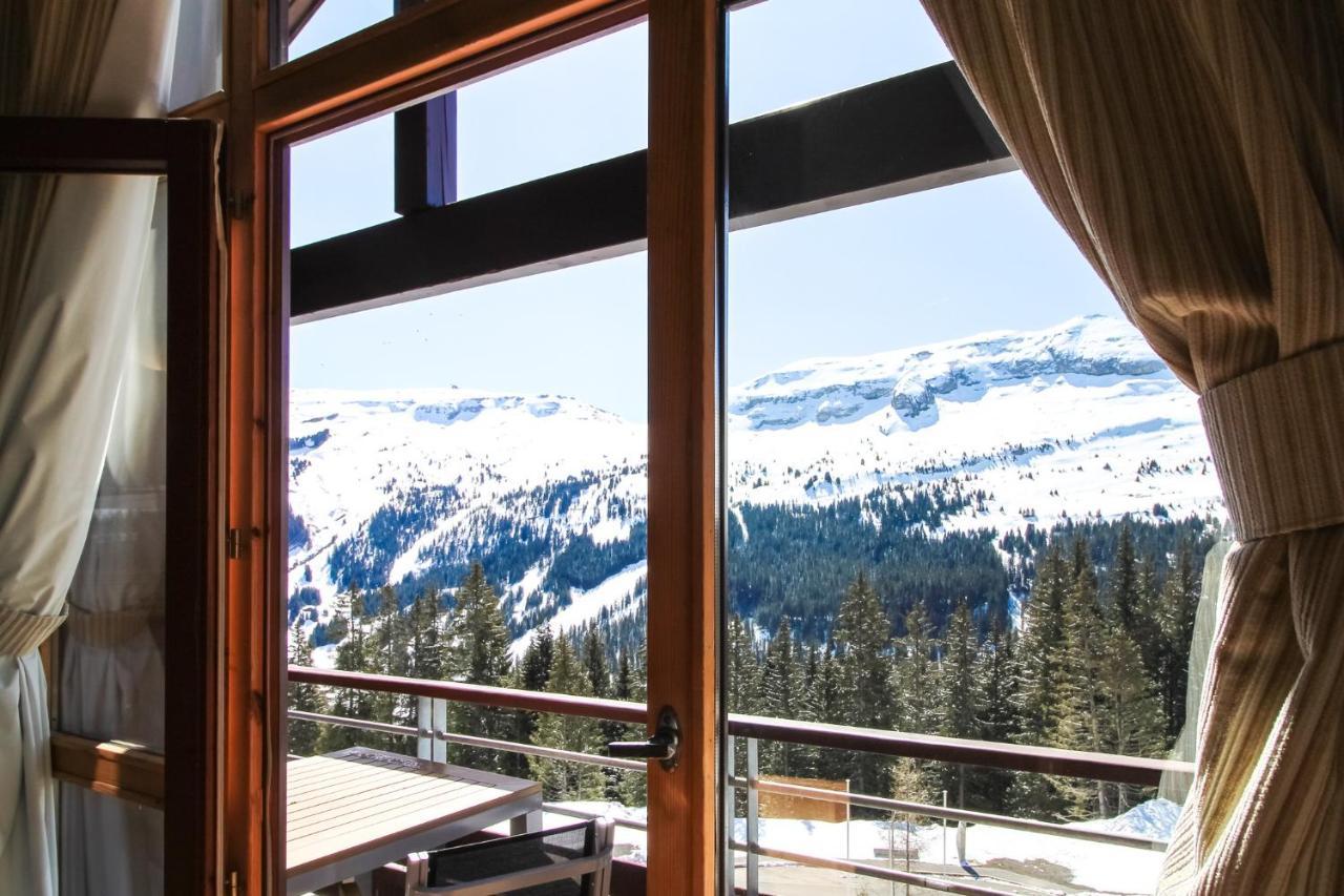 Private Penthouse 2-Bed Apartment, Ski In And Out In 5* Flaine Residence Exterior foto