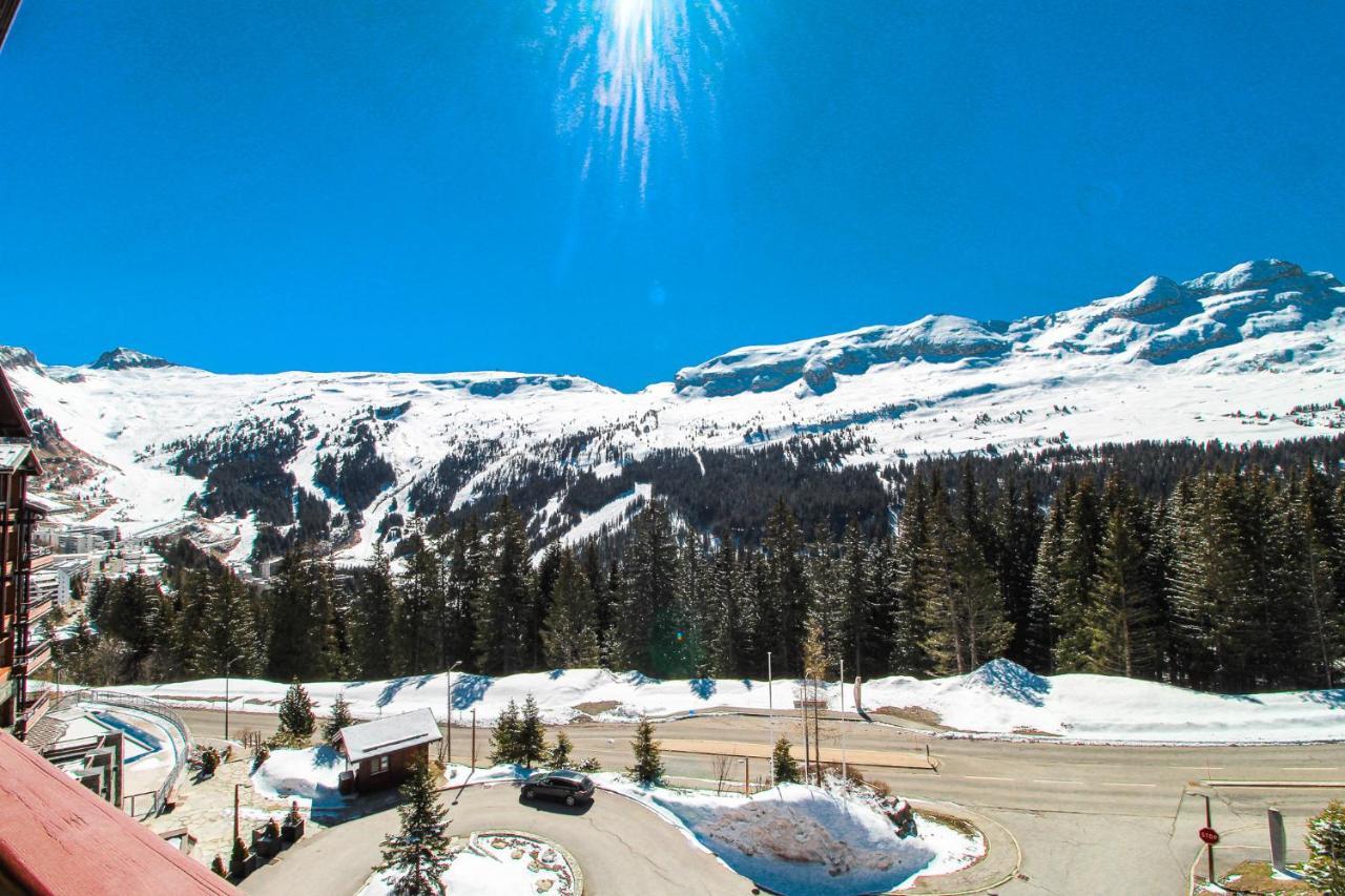 Private Penthouse 2-Bed Apartment, Ski In And Out In 5* Flaine Residence Exterior foto